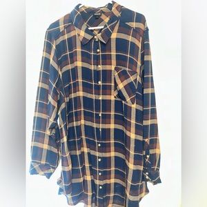 Torrid Flannel Button up shirt